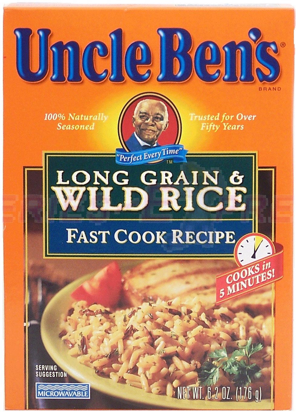 Uncle Ben's  fast cook recipe long grain & wild rice Full-Size Picture